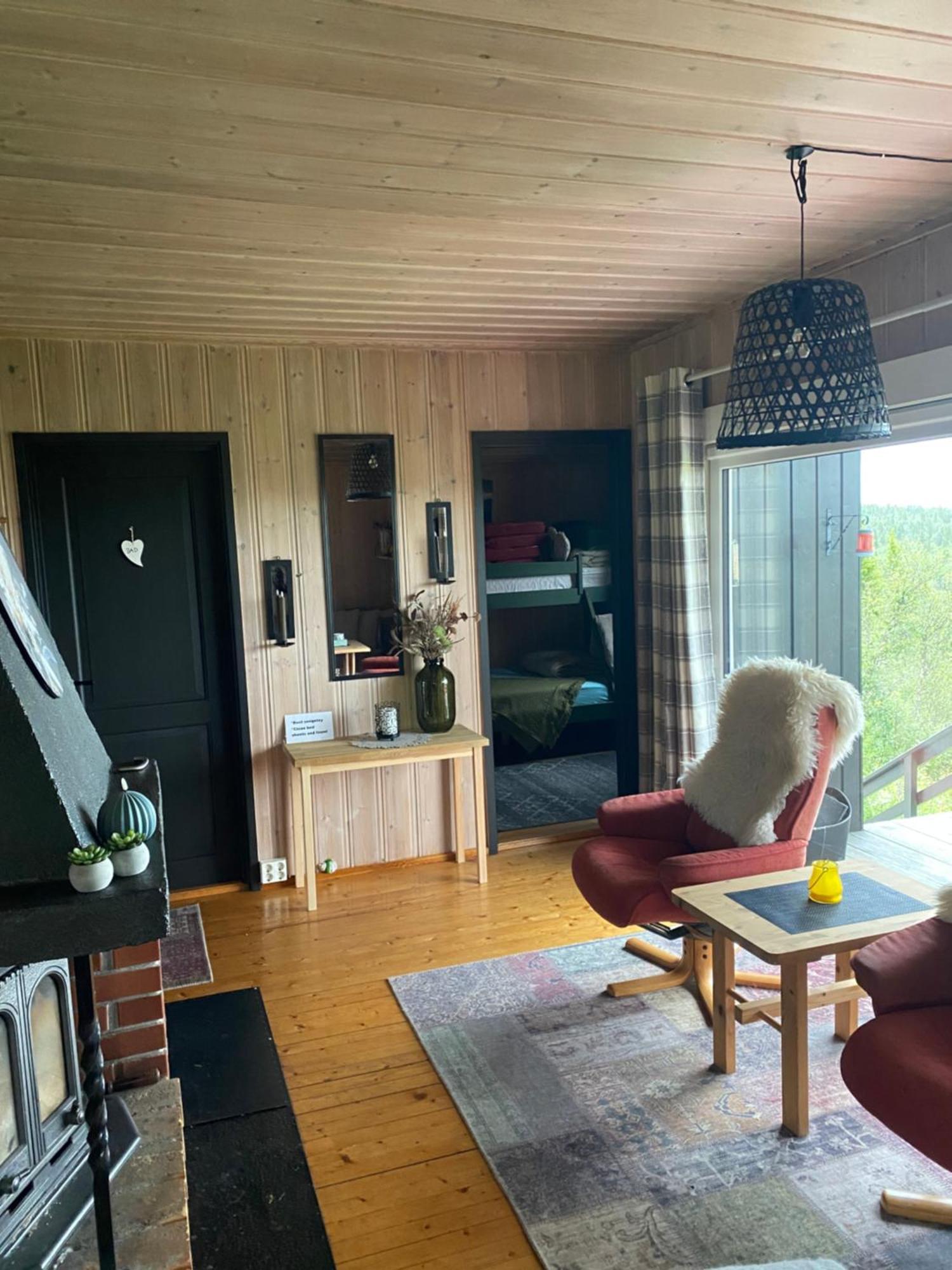 Cabin In The Mountain, Outstanding View & Solar Energy Vollen Eksteriør bilde
